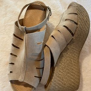 Sundance Wedge Sandals
